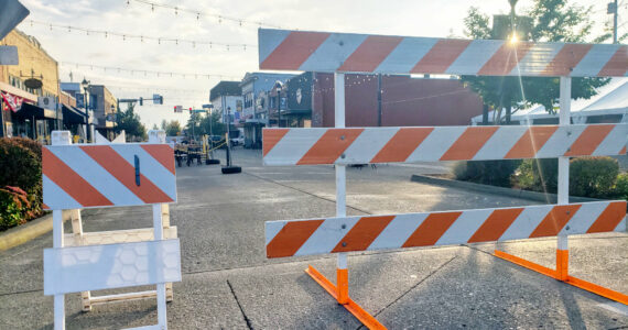 Enumclaw’s Cole Street closes most Fridays through Sundays, barring weather advisories. Photo by Ray Miller-Still
Enumclaw’s Cole Street closes most Fridays through Sundays, barring weather advisories. Photo by Ray Miller-Still