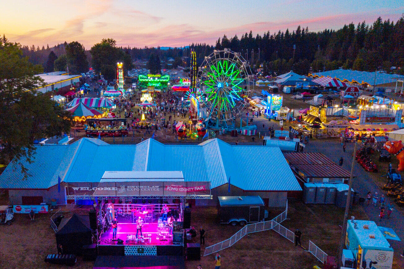 King County fair attendance ticked up this year over last, but the big achievement was 3,000 more people on kickoff day over the 2022 event. Photo courtesy Enumclaw Expo Center