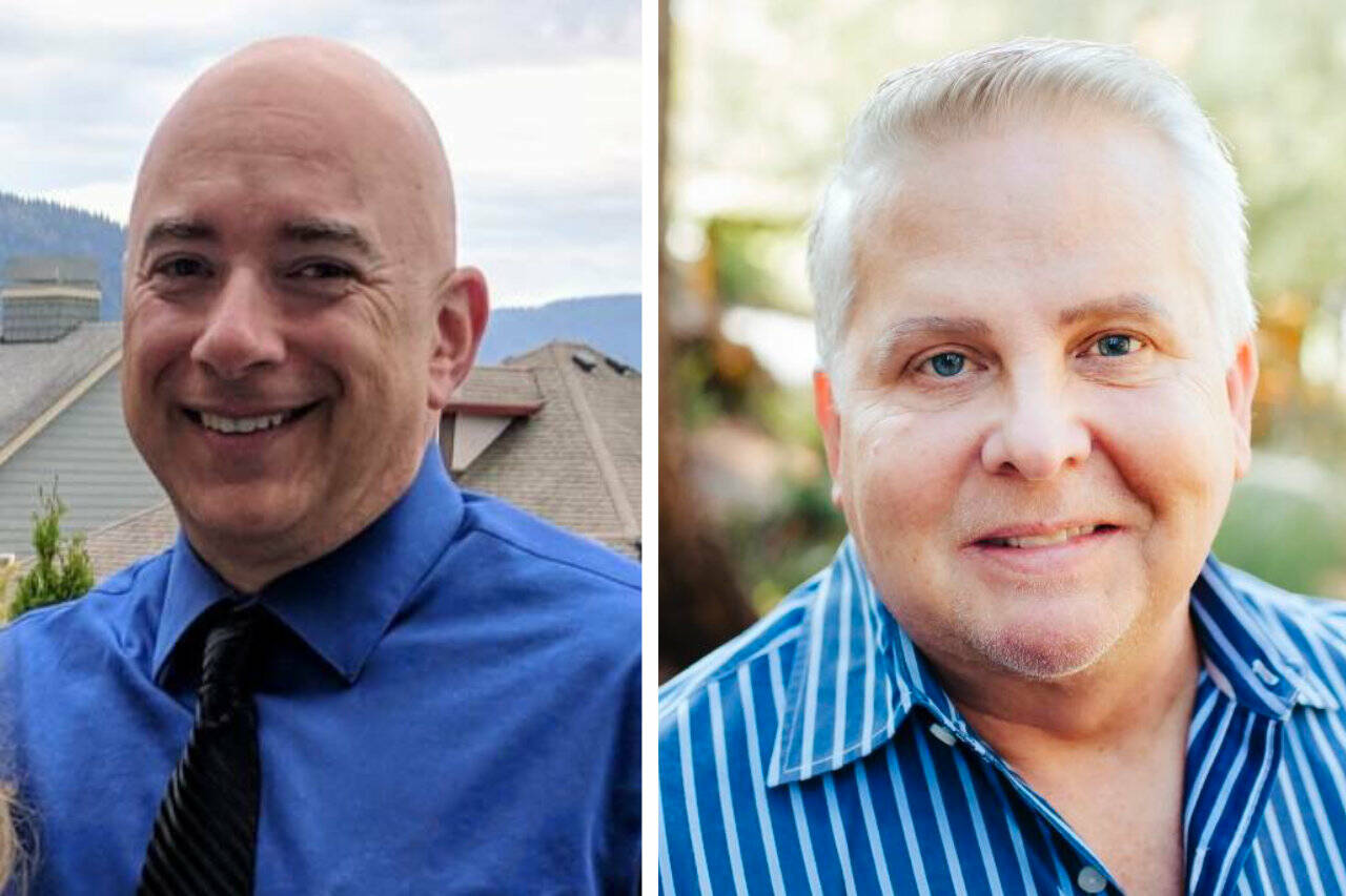 Jimmy Stewart and Scott Mason are running for the Enumclaw School Board District Director No. 1 seat.