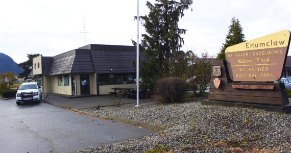 Enumclaw’s Forest Service office, which serves as a home base for permanent staff, seasonal workers, and volunteers, may close in 2025. Opponents against the move say this will drastically affect the area’s natural recreation services and upkeep. Photo by Ray Miller-Still