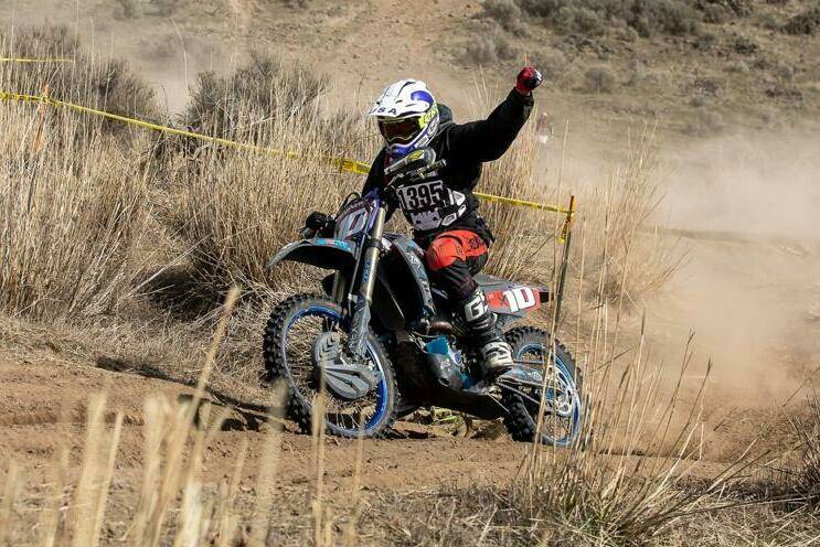 Courtesy Source One
Jason Dahners took first in the Stump Jumper Desert 100 last April. Photo by Kevin Dahlenq.