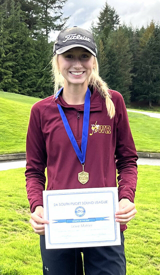 Lexie Mahler, WRHS girls’ golf: SPSL 2A Golfer of the Year