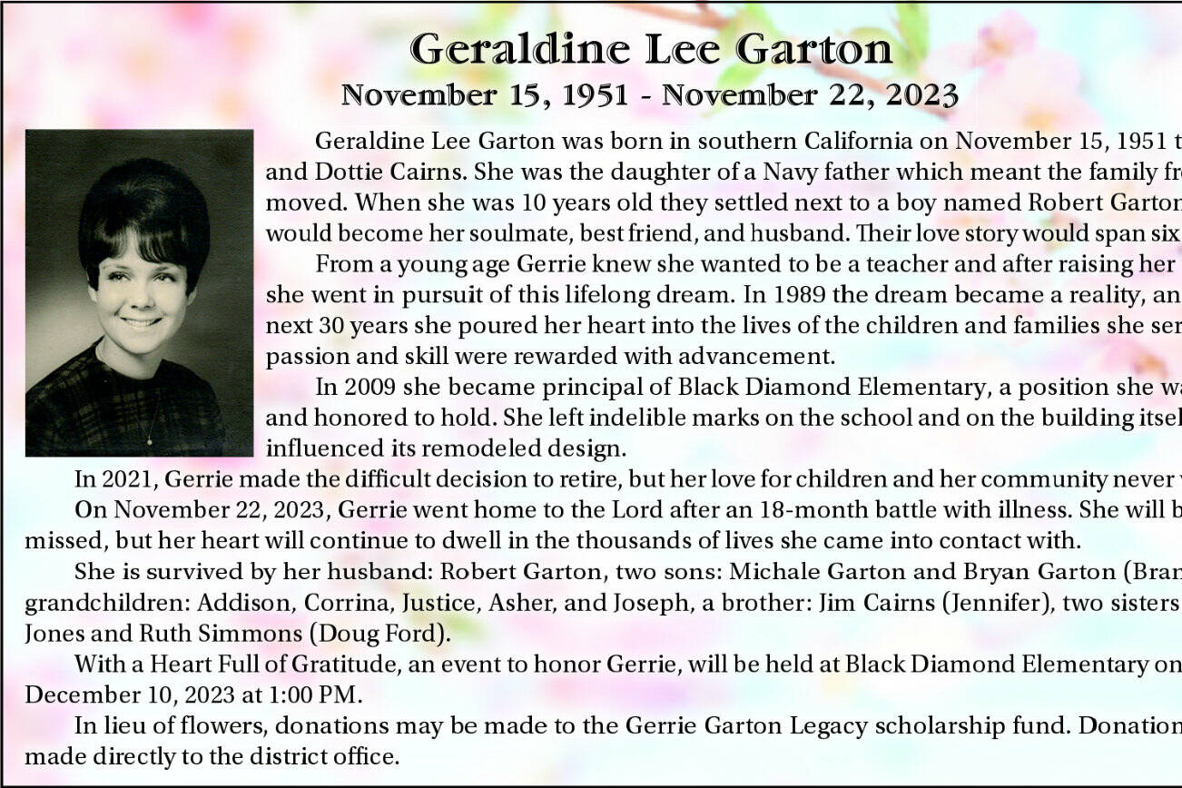 Geraldine Garton