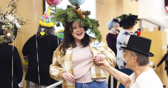 Photos by Ray Miller-Still
The Enumclaw Garden Club’s annual Breakfast for the Birds is scheduled for Feb. 27 at the Expo Center’s Field House; here are some pictures from last year’s hat parade that were never published.
