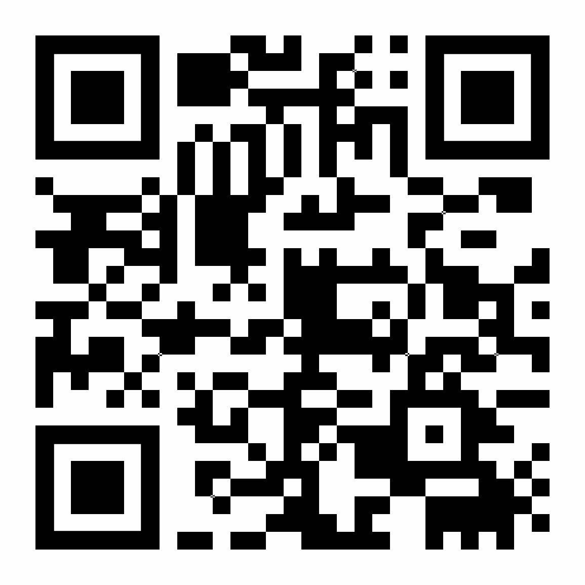 Scan this QR code to vote for Simon the cat.
Scan this QR code to vote for Simon the cat.