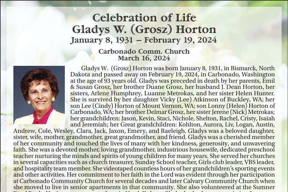 Gladys Horton