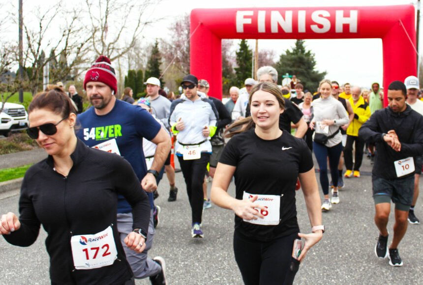 <p>Photos by Ray Miller-Still</p>
                                <p>Last year was the Enumclaw Chamber of Commerce’s inaugural Rainier Run 5K, which is coming again on April 13. After running the 5K, there will be a block party with a beer garden, kids activities, and more.</p>