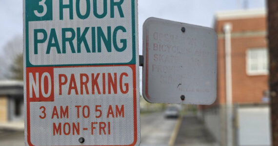 Photo by Ray Miller-Still
Tickets for exceeding Enumclaw’s three-hour parking limit are now $100; general violations are $60.