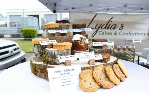 Photo by Ray Miller-Still
Lydia’s Cakes and Confections is making a return visit to the Enumclaw Plateau Farmer’s Market, along with many other sweet-tooth-focused vendors.