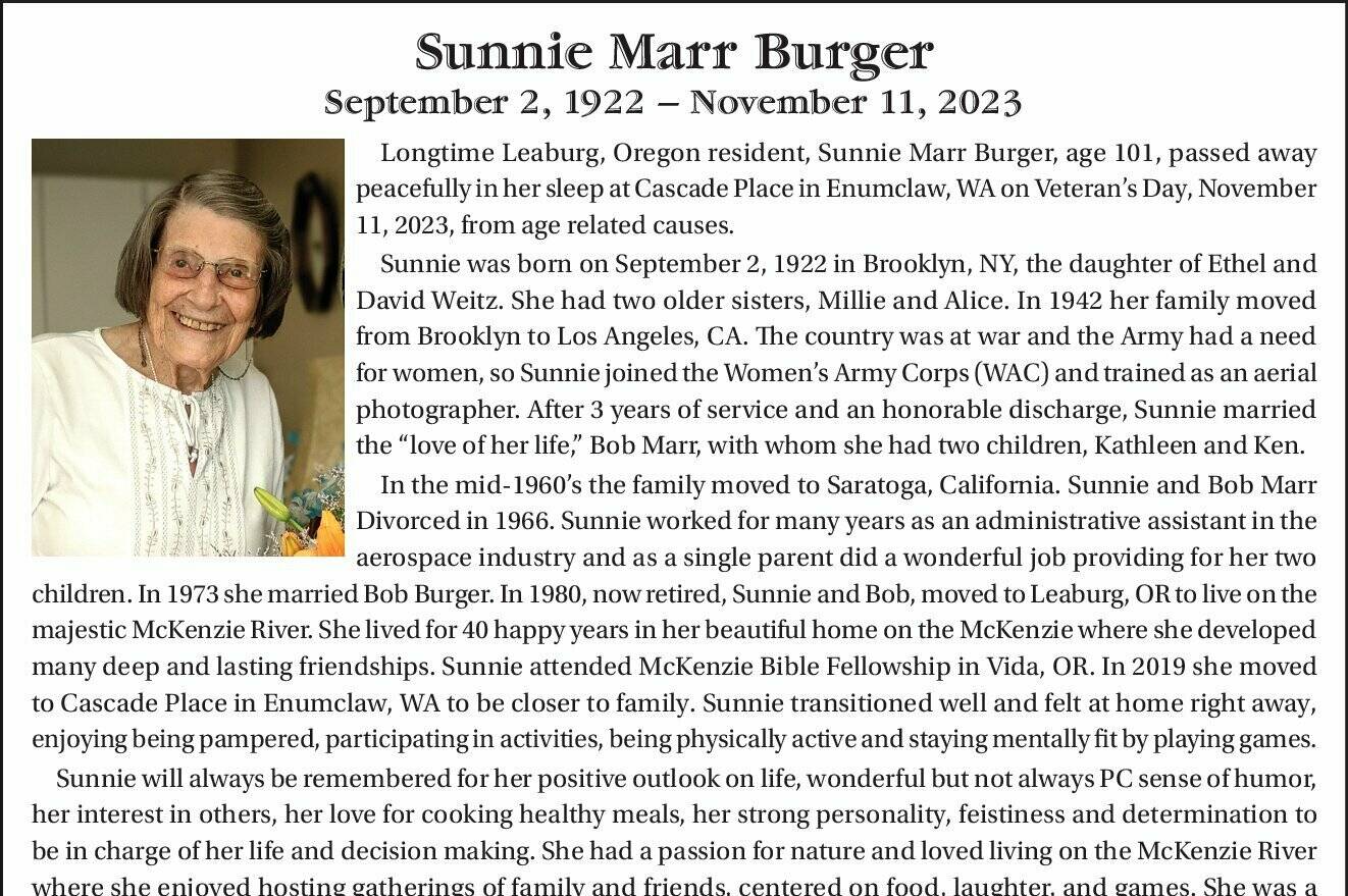 Sunnie Burger
