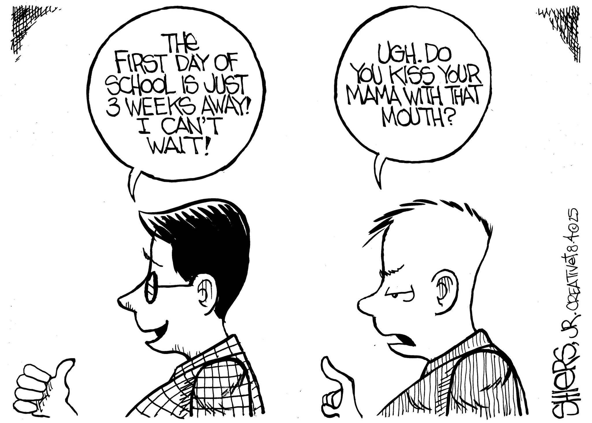 Frank Shiers, Jr. is a longtime King County resident and has drawn political cartoons for over forty years. He creates at least four cartoons a week, which are published in a dozen newspapers.