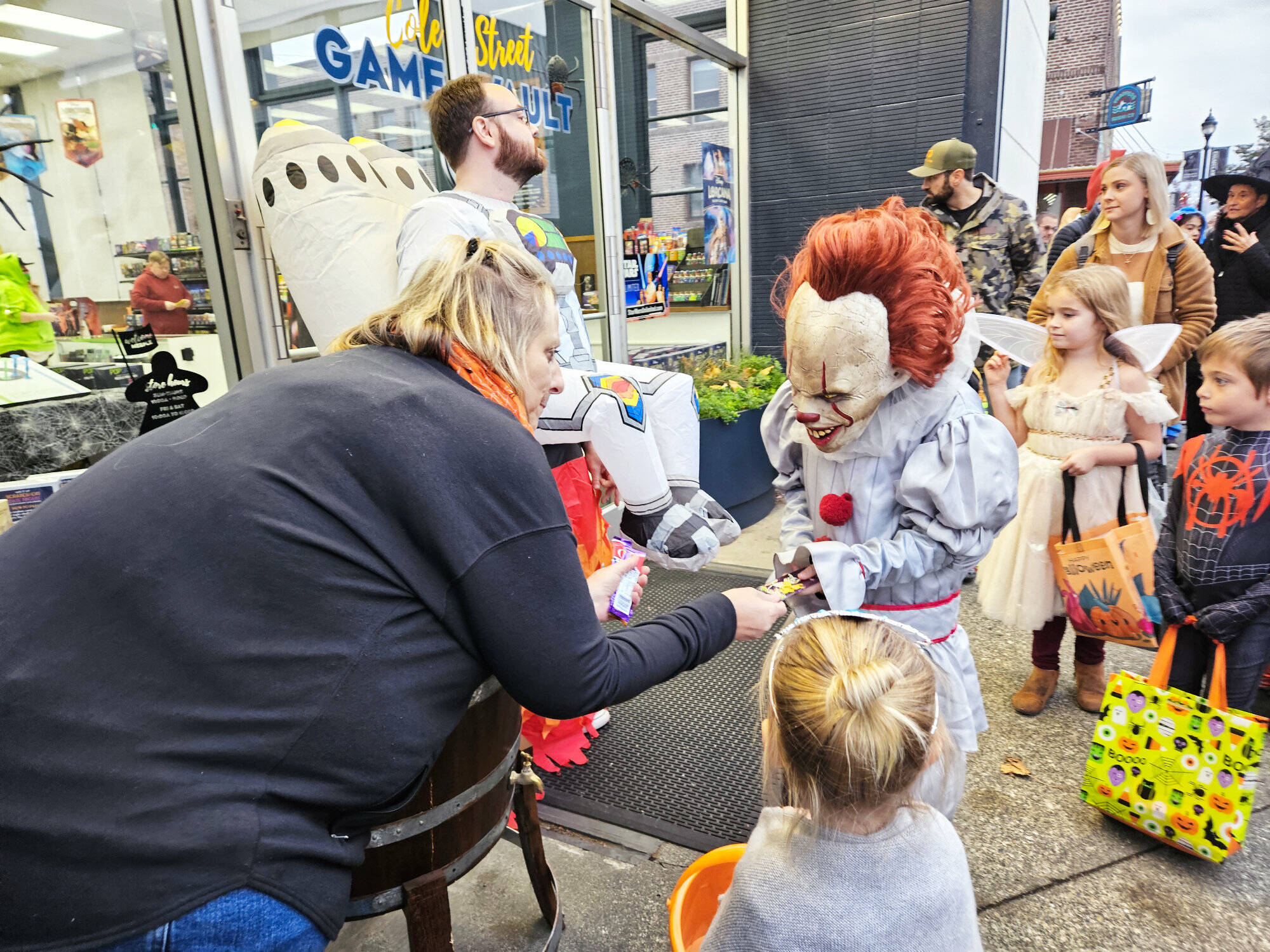 Halloween on Cole Street is a treat every year. Photo by Ray Miller-Still