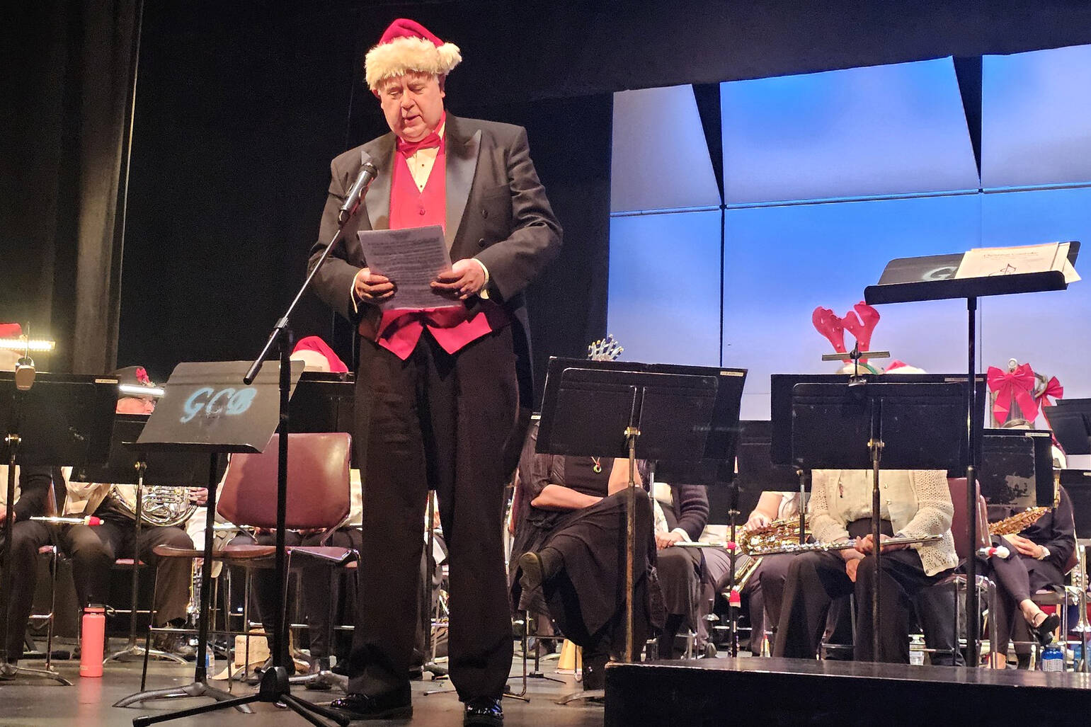 A photo of The Gateway Concert Band’s Christmas show last year. Photo courtesy Susan Evans
