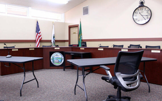 Black Diamond City Council chambers. Photo by Ray Miller-Still