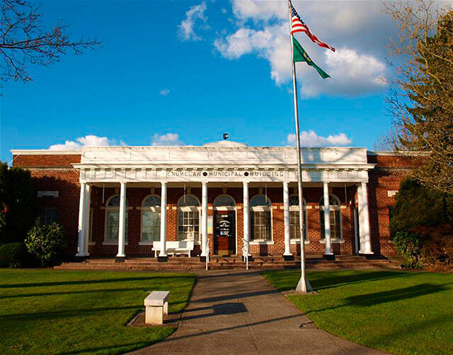 Enumclaws City Hall. Photo by Ray Miller-Still