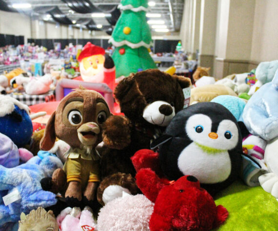 File photo by Ray Miller-Still
Plateau Kids Network volunteers spend hours and hours organizing toy donations and helping families “shop” before the Christmas holiday. You can help the nonprofit out by registering as a volunteer at plateaukidsnetwork.com/volunteer.