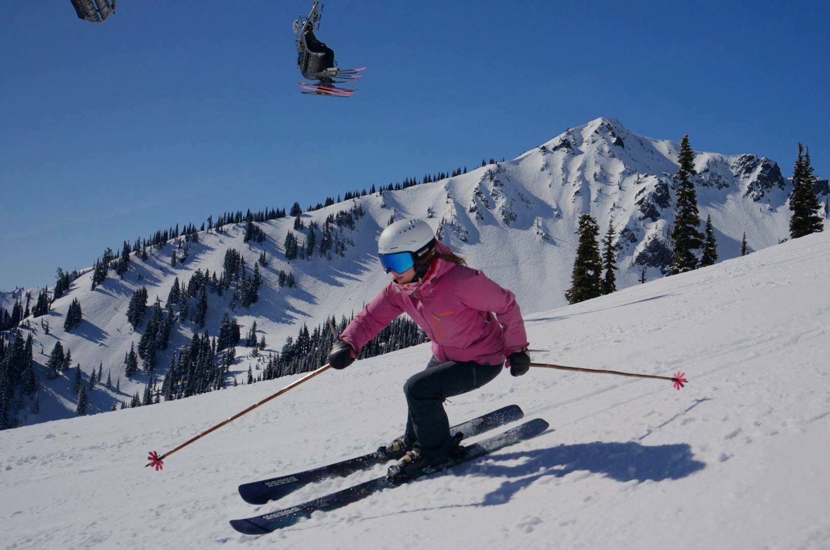 Crystal Mountain will open tomorrow, Dec. 20, with limited access. Photo courtesy Crystal Mountain Ski Resort