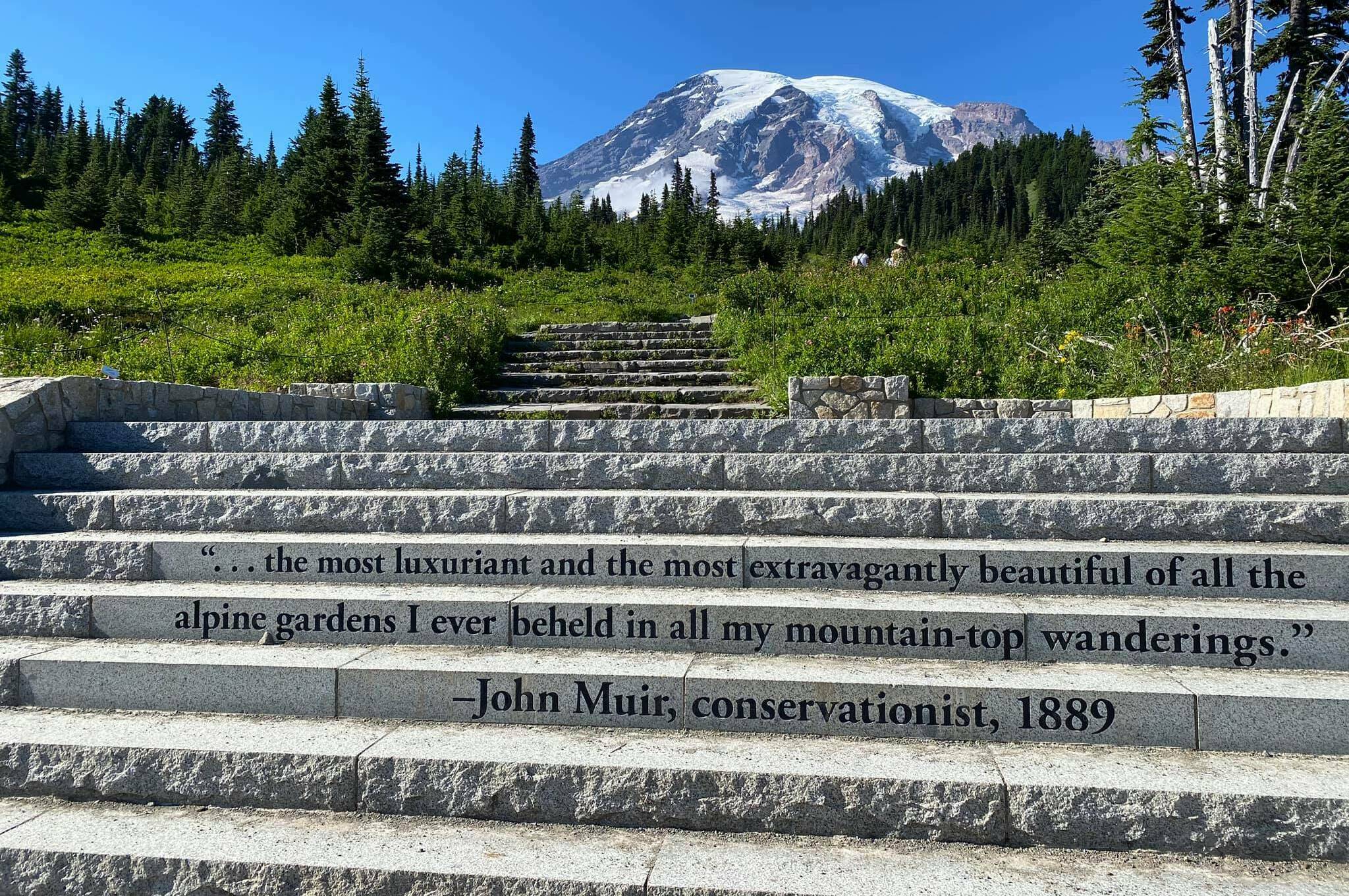 Although Mount Rainier National Park is no longer requiring reservations to visit Paradise and Sunrise, it announced that the National Park Service will continue monitoring congestion and parking conditions. Photo courtesy Visit Rainier