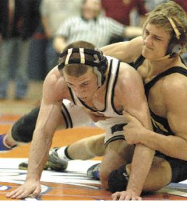 Enumclaw’s Jacob Jokela takes control here