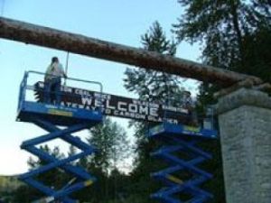 Wilkeson will celebrate its rebuilt arch with a day of 1920s-style fun