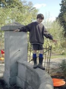 Century-old pillars offer a history lesson