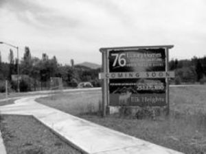 Streets are in, houses waiting at Elk Heights