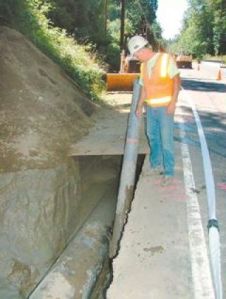 East side water main close to completion