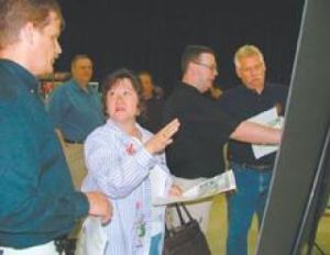 Demo forest meeting gives residents a peek