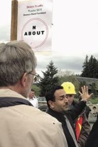 Project engineer Mehrdad Moini was a popular target for roundabout foes.