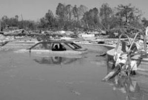 Ginger Passarelli saw plenty of devastation during her trips to the Gulf Coast