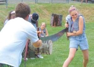 Young loggers strut their stuff and shine in show