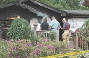 Arson suspected in home fire