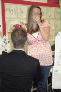 Romance is in the air at elementary