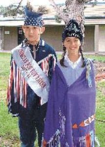 Will Calvert and Macquel Backer will reign over Saturday's pow wow.