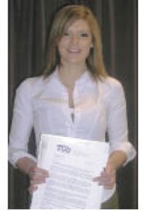 Kira Michelson-Bartlett signed.