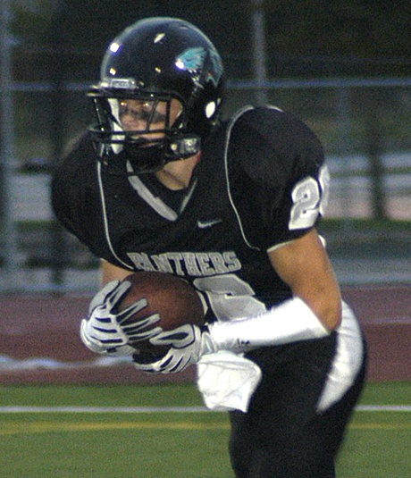 Aaron Quevedo rushed for 124 yards and scored a TD in the Panthers' 27-7 win Sept. 10.