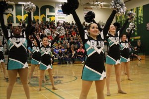 The Pantherettes scored 225.70 points out of a total of 300 on their pom routine