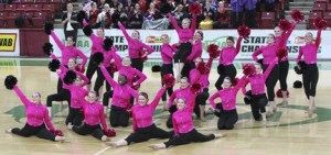 Bonney Lake/Sumner Drill Team at the Yakima SunDome.