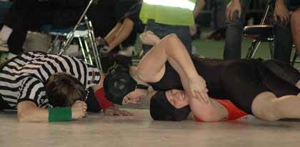 White River's Dylan Fagan was one of four state medalists for the Hornets.