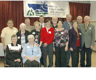 The Enumclaw Chamber of Commerce hosted its annual Thanks-For-Giving dinner Thursday evening and