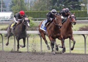 It was a parade of Northwest Farms' red