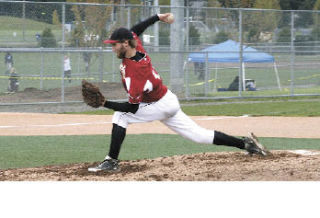 Kyle Messer delivers during Thursday’s loser-out contest against North Thurston that enabled the Hornets to reach district play.