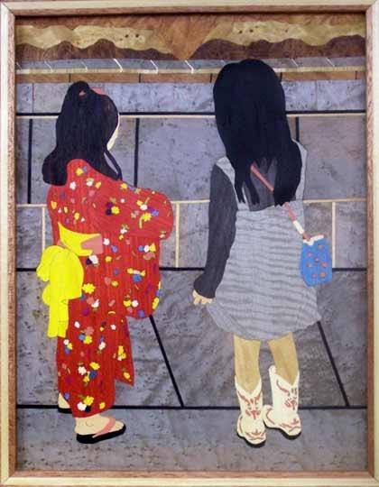 Artist Dennis Harrison will display East Meets West and other pieces at Gallery 2011 throughout November.