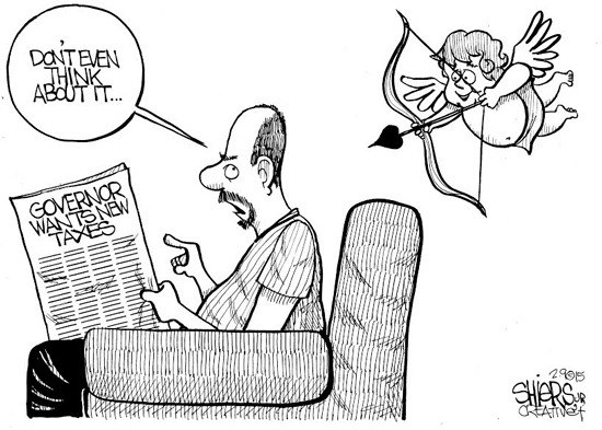 Will people be falling in love with Inslee's new taxes?