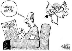 Will people be falling in love with Inslee's new taxes?