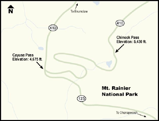 Chinook and Cayuse Pass