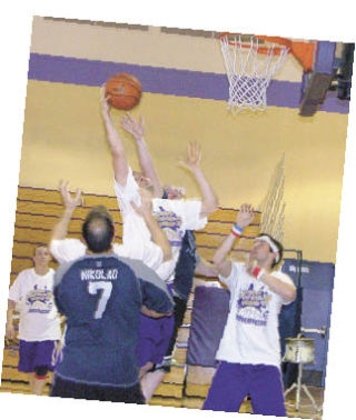 The Sumner Spartans beat the Sumner Police Department 74-44 in a fundraising game which generated $340 for the school’s weight room.