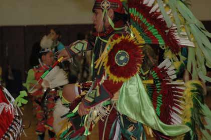 Friday night drew one of the biggest crowds in Enumclaw Pow-Wow history to the Enumclaw High School gymnasium