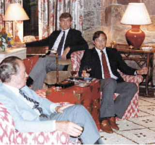 Michael Endicott spent time at President Richard Nixon’s side.