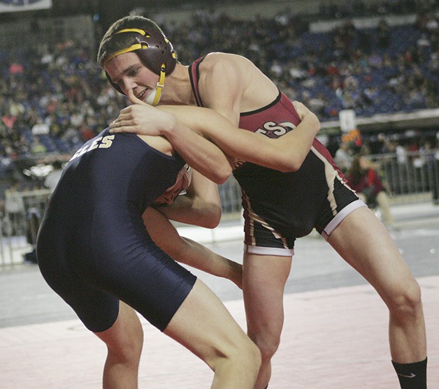 Enumclaw is in second at the Mat Classic
